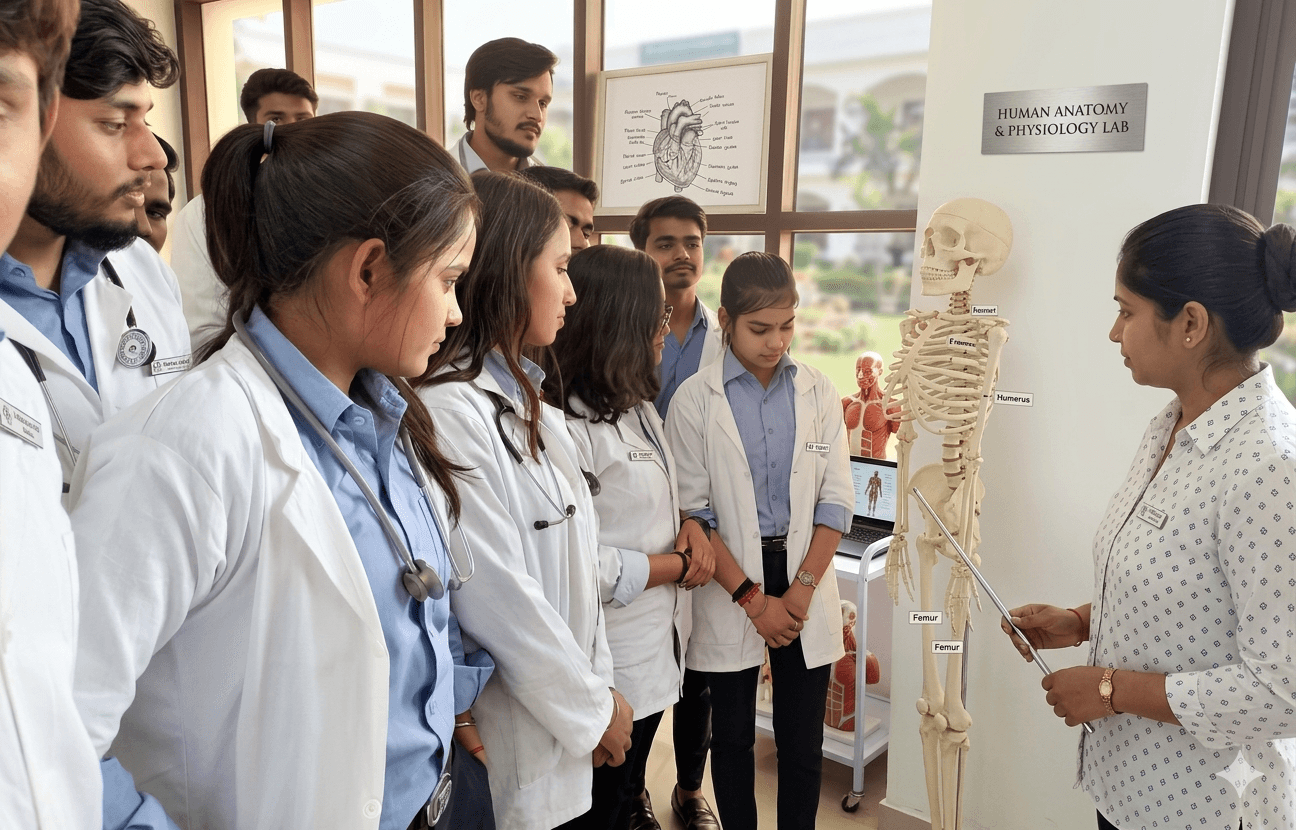 Anatomical models and skeletal study