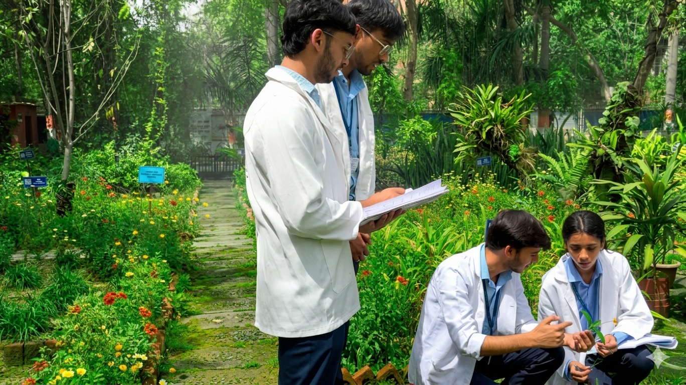 The Living Herbal Garden - 1