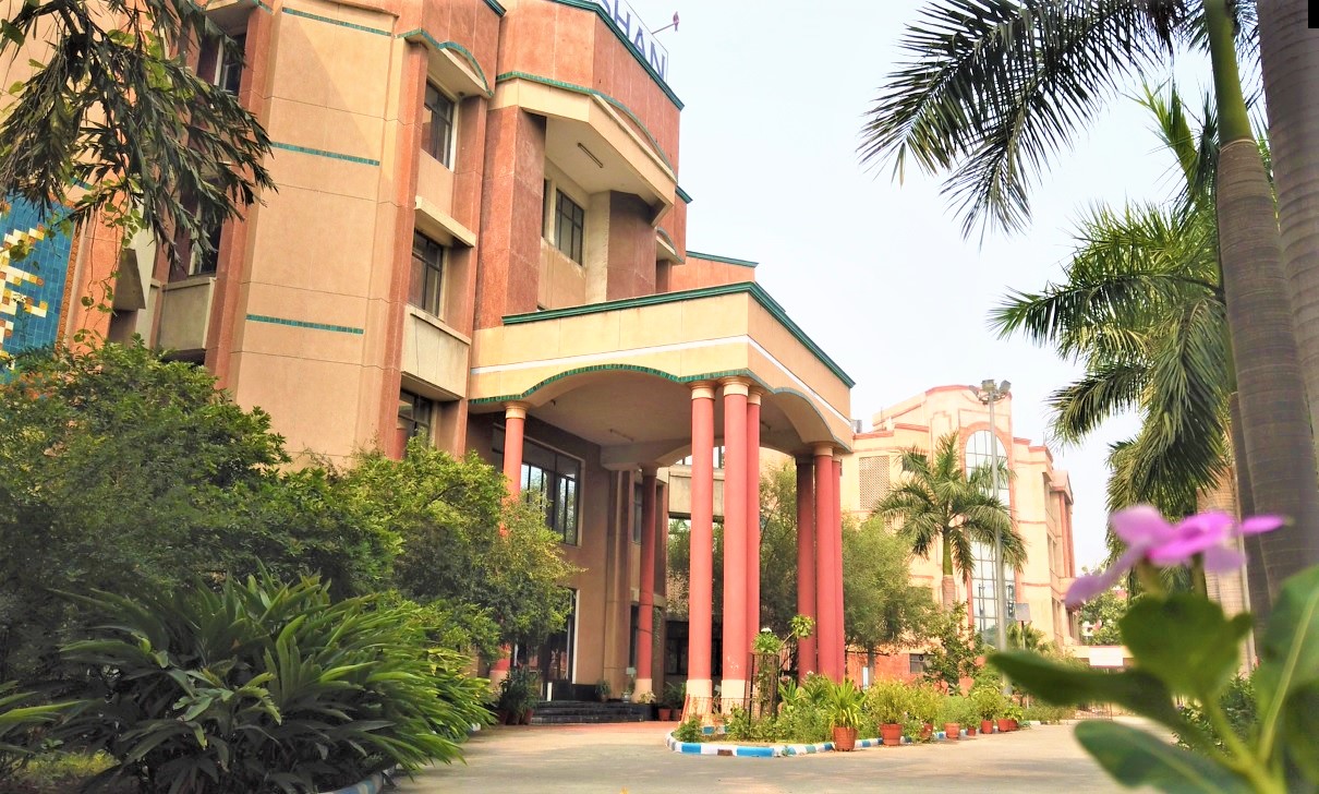 Students enjoying hostel campus life