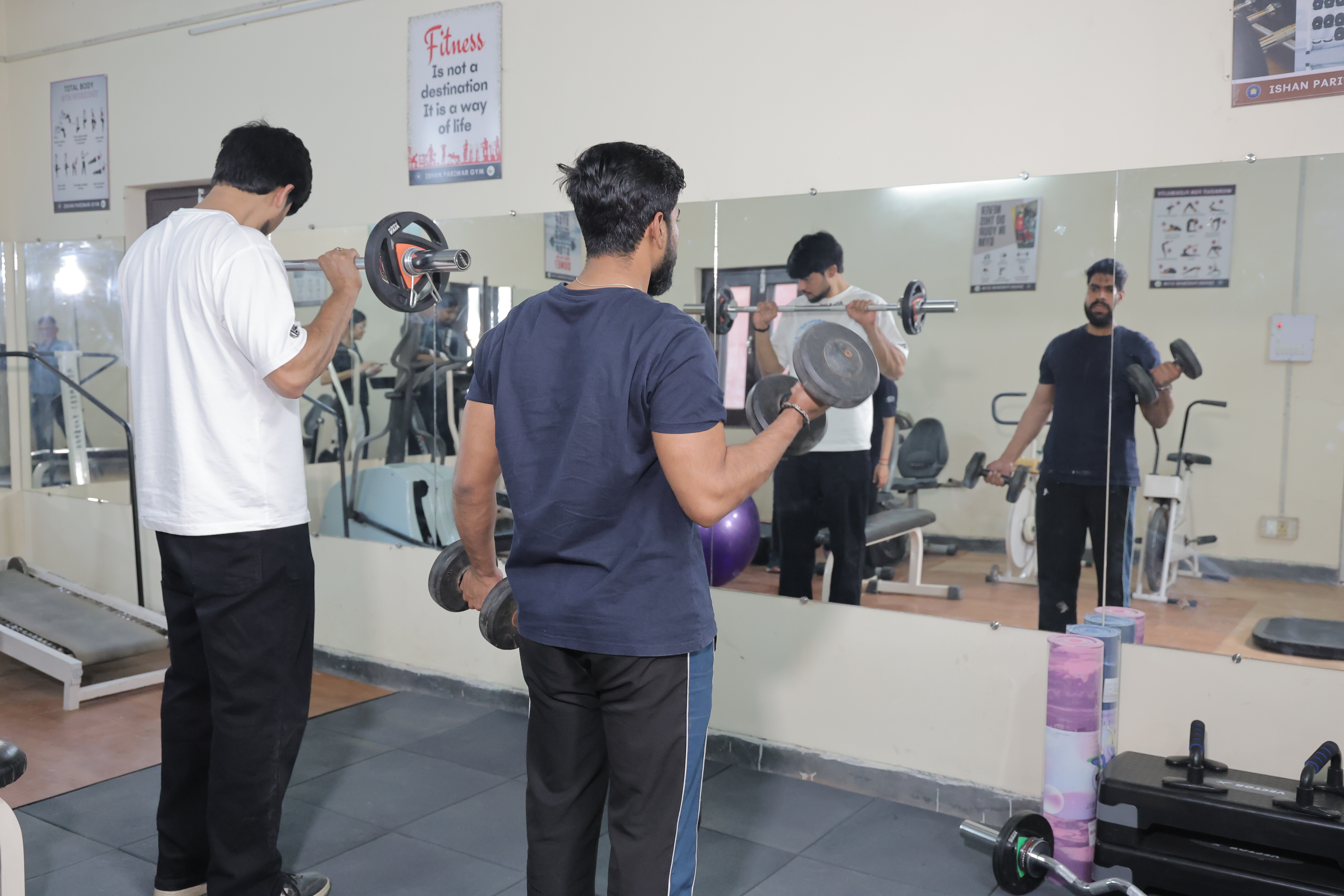 Gymnasium at Ishan Institute
