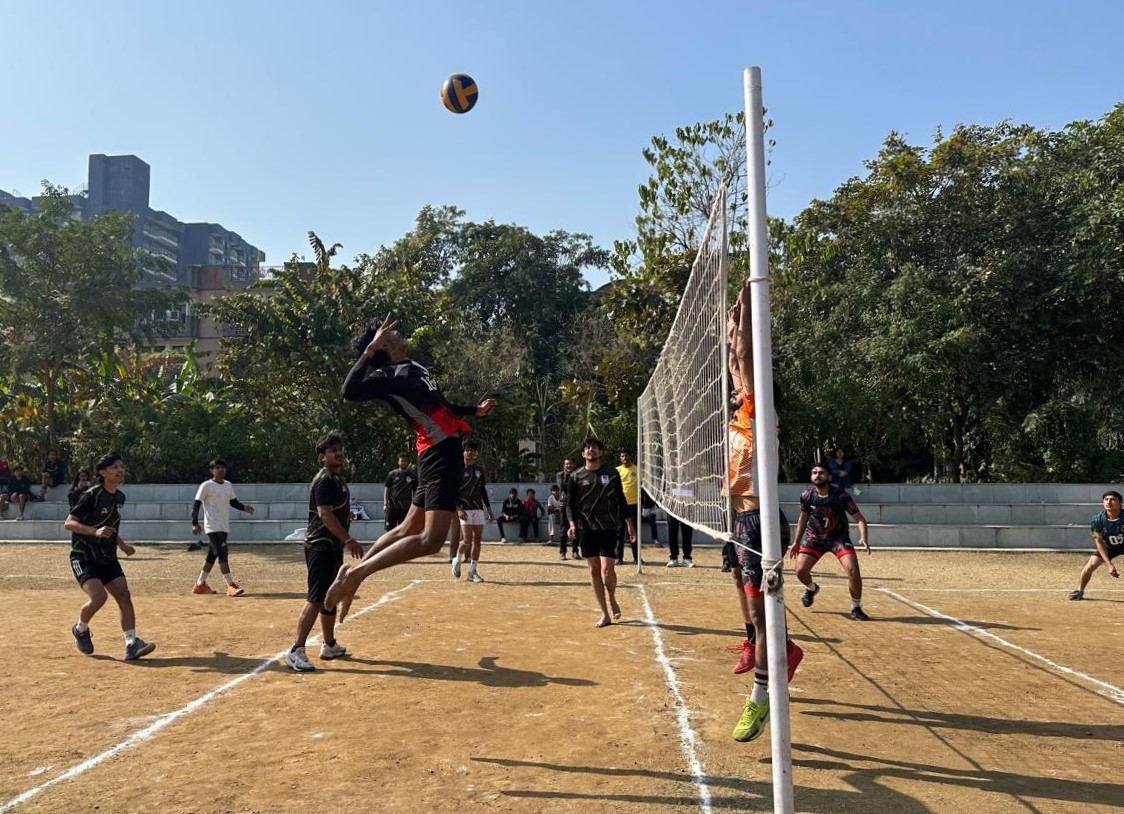 Valley Ball - Spardha Inter-College Sports Fest at Ishan Institute of Pharmacy