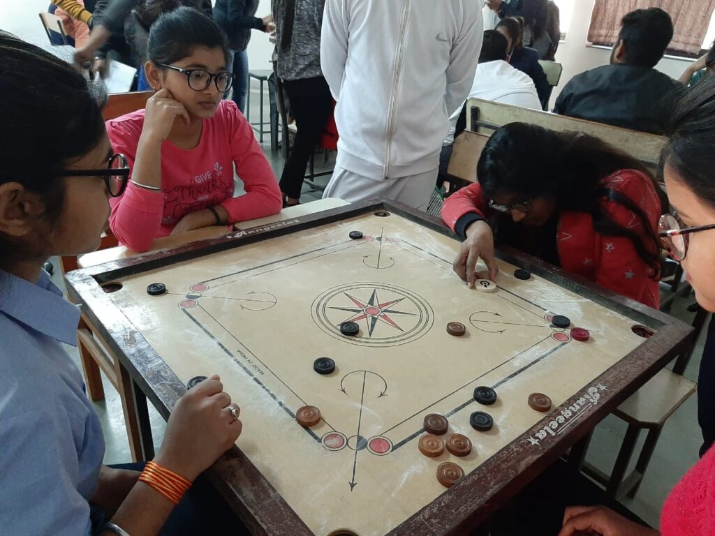 Carom - Indoor Sports at Ishan Institute of Pharmacy